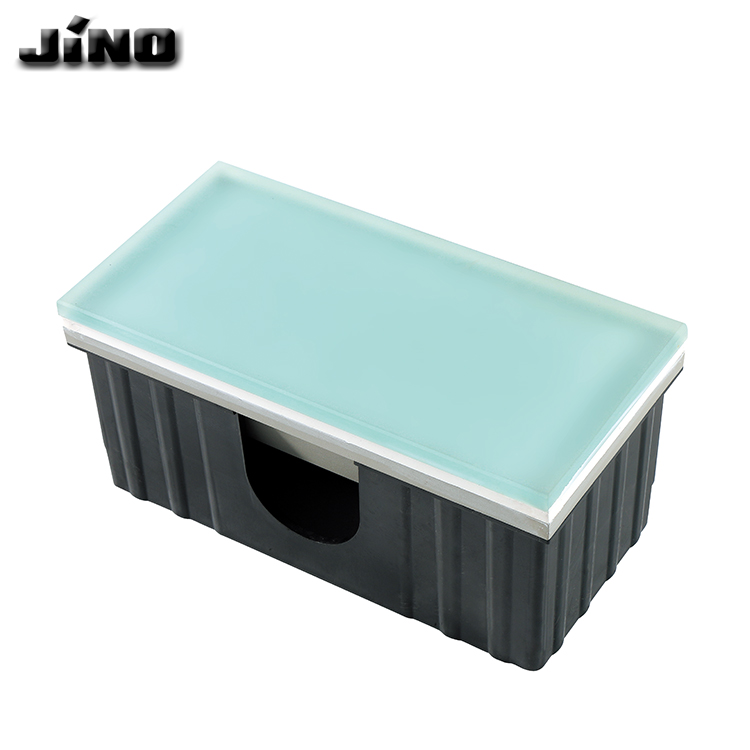 High quality Landscape waterproof glass IP65 3W Outdoor led RGB underground Paver Light Brick Lamps