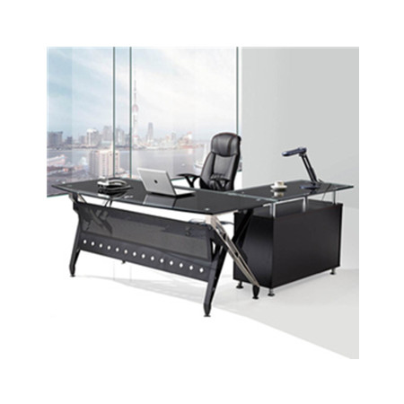 glass office desk/flyfashion office desk/solid office table