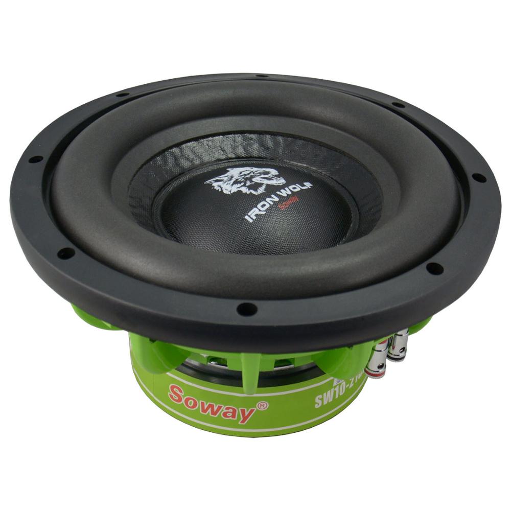 Soway SW10-21GR 1500 Вт авто динамик, 12 дюймов НЧ-динамик Высокочастотный динамик, профессиональный НЧ-динамик