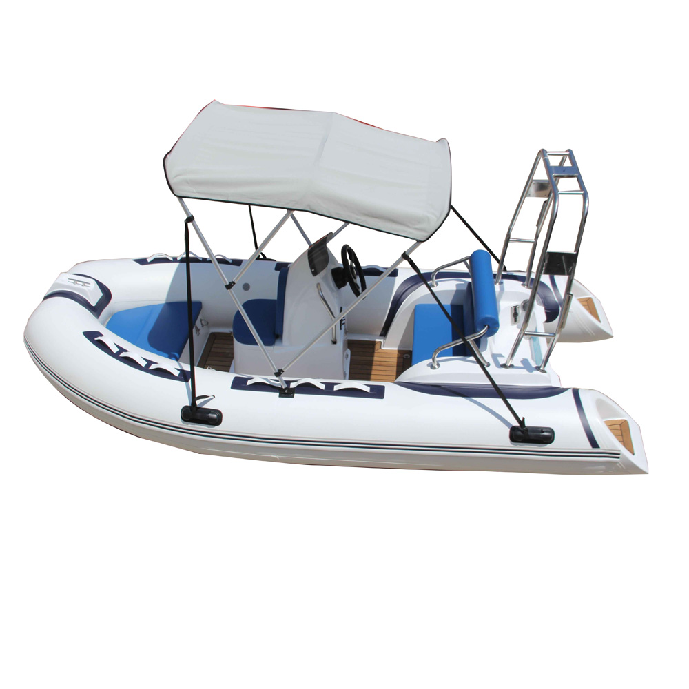 Китайский новый товар, ПВХ жесткая надувная лодка из стекловолокна rib 390