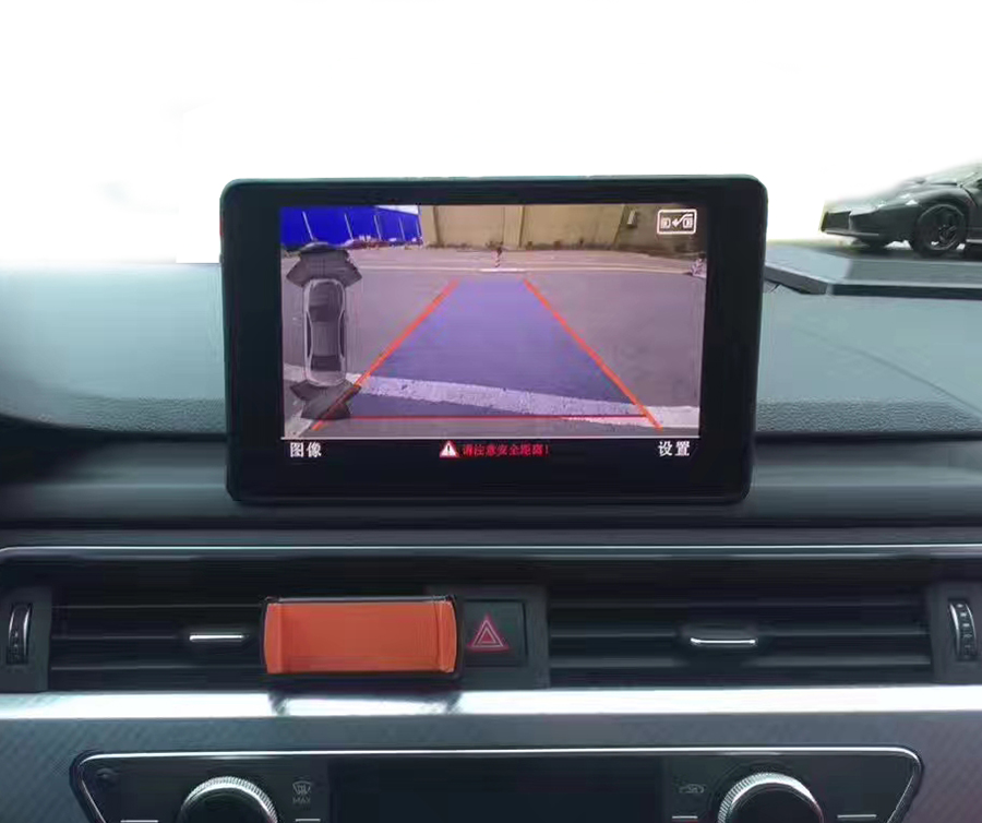 Для VW видео интерфейс панорамная камера заднего хода видео