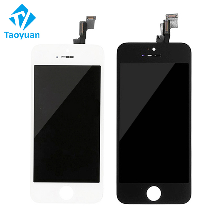 ЖК-дисплей для мобильного телефона Taoyuan для iphone 5, Мобильный ЖК-дисплей с цифровым преобразователем для iphone 5s, ЖК-экран для мобильного телефона для iphone 5se