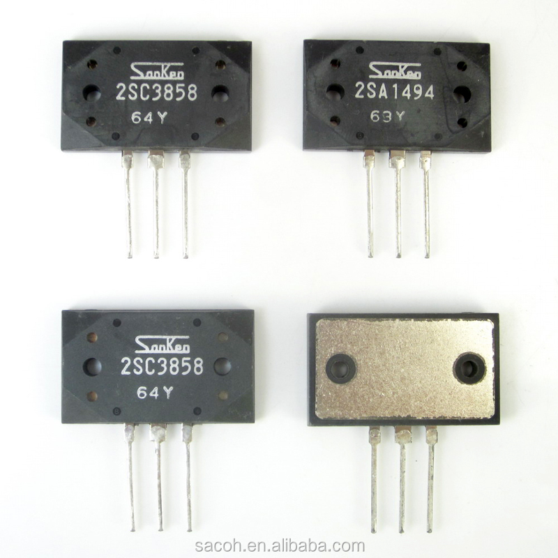2SA1494 2SC3858 MT-200 кремния NPN + PNP аудио усилитель транзистор