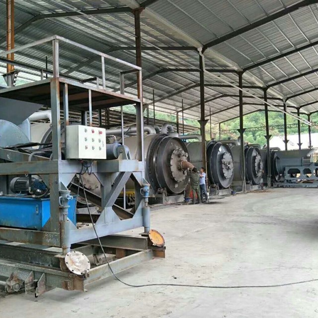 Ninca new model tire recycling production line to diesel or tyre recycling diesel machine plant in india