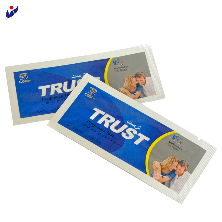 One Step HCG Pregnancy Rapid Test Strip/Medical Diagnostic Rapid Test Kit For Pregnancy Test