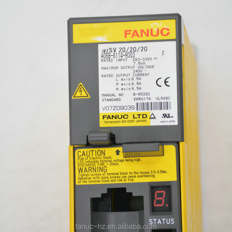 Fanuc Сервоусилитель модуль A06B-6114-H303 для ремонта с ЧПУ