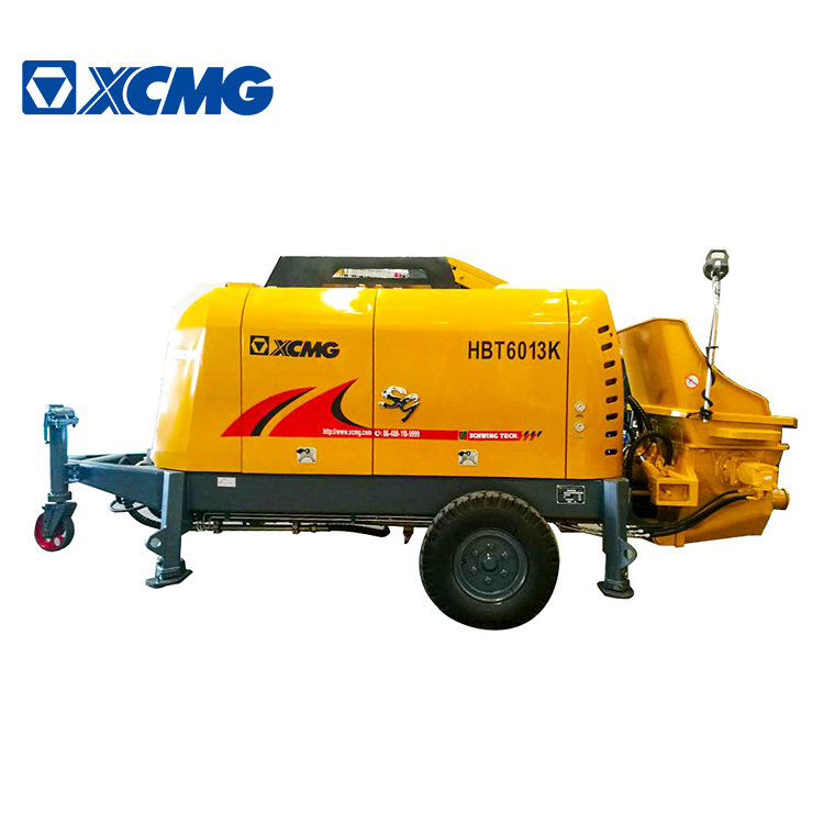 XCMG HBT6013k 118kw Прицепной насос для бетона легкий бетонный насос оборудование для продажи