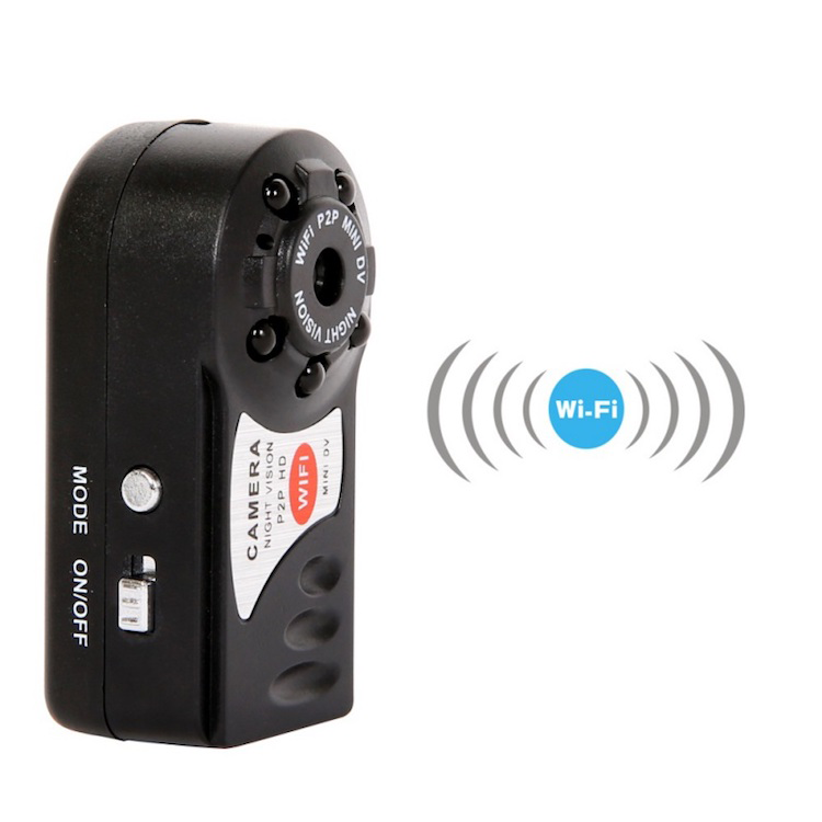 Q7 HD Wi-Fi мини-камера маленького размера P2P IP-камера для спальни Компактная Беспроводная камера Viewerframe режим обновления Сети Ночного Видения дешево
