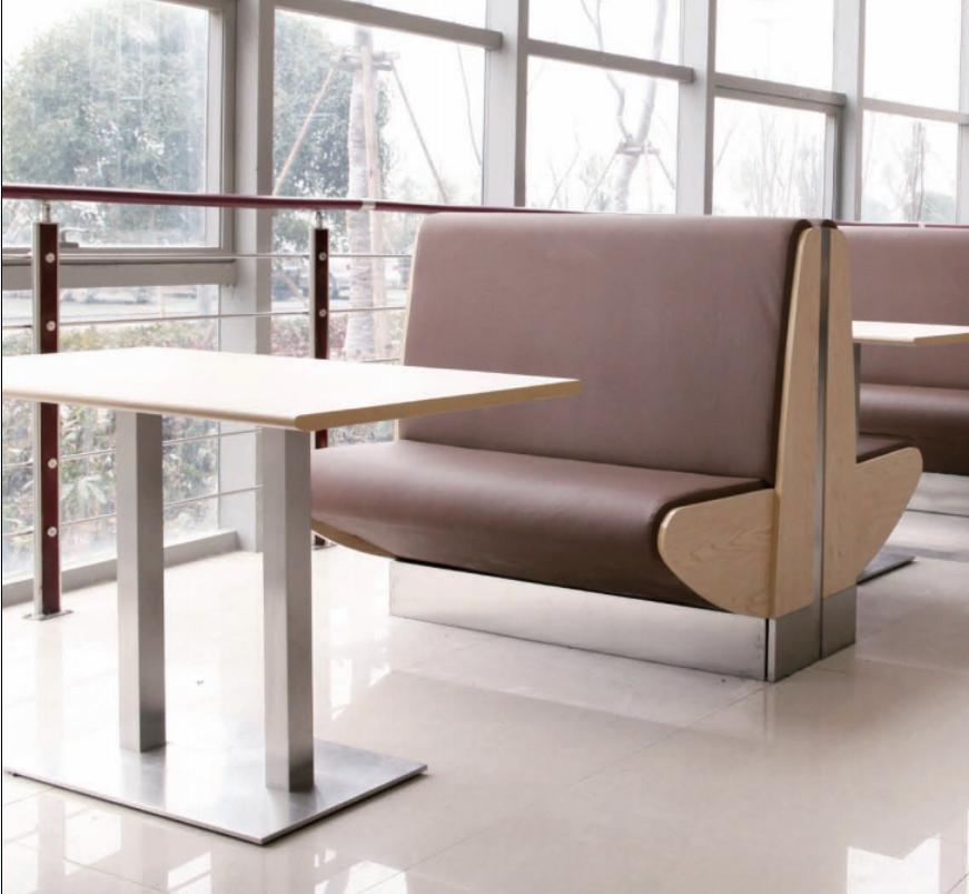 cheap modern design restaurant sofa booth