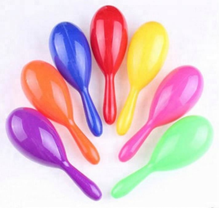 Пластиковые Maracas, индивидуальные maracas