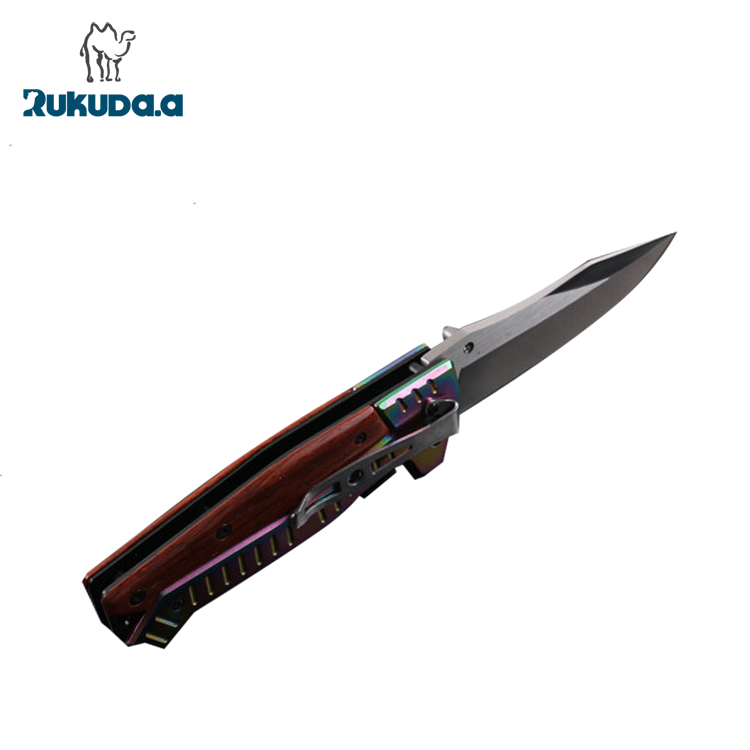 Многоцветный складной карманный нож титановый охотничий фирменный нож
