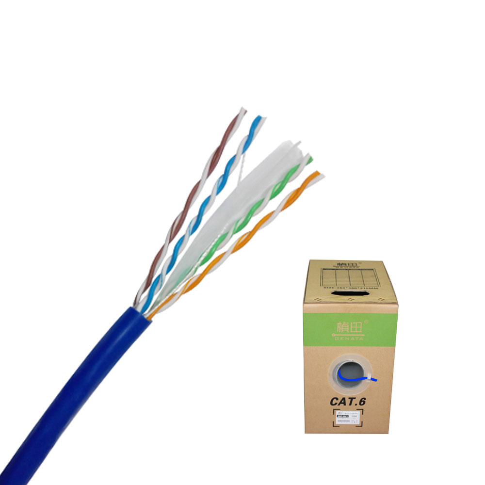 UTP CAT6 кабель Ethernet сетевой кабель RJ45 CAT6 патч-корд LAN-кабель 305 м/коробка