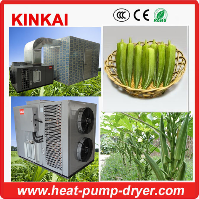 Industrial heat pump vegetable dryer machine with CE