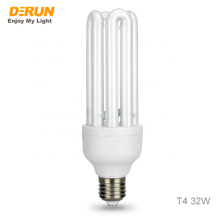 Горячая Распродажа энергосберегающие лампы 4U T4 32W E27 B22 E14 110V 120V 220V 230V лампы CFL энергосберегающие лампы с CE и EC (RoHS) по запрещению применения опасных веществ, CFL-U