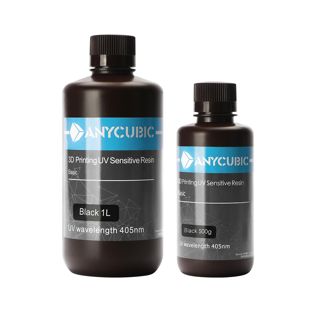 ANYCUBIC 405 нм УФ Смола 3D принтер печатный материал ЖК УФ чувствительный 1 л жидкий флакон гаджет