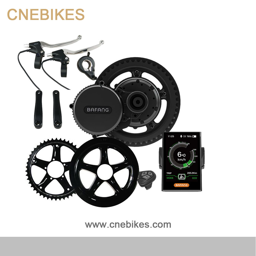 CNEBIKES поставка bafang fun 48V 750W Средний двигатель BBS02 Электрический велосипед Средний привод мотор конверсионный комплект