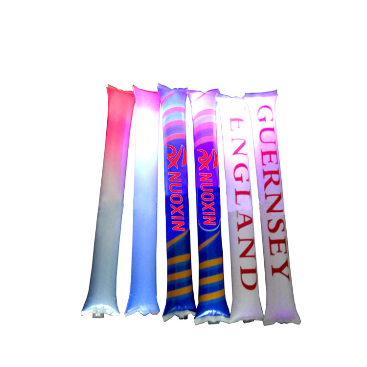 Christmas custom sports balloon LED cheering stick
