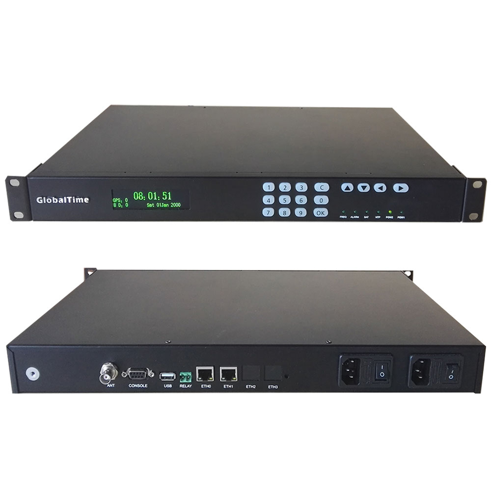 Globaltime NTP GPS часы сервер времени 2 Ethernet для морской рыбалки/портов/аэропорты