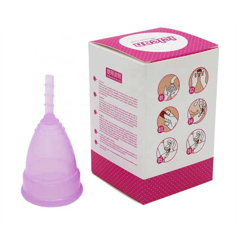 100% Safe & Soft Silicone Menstrual Cup Medical Cup for Woman