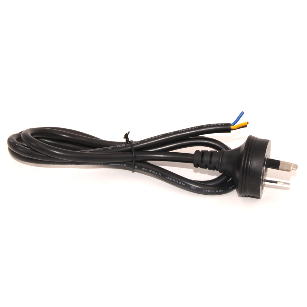 Ac 3 Pin Plug Replacement Wire 3Pin Cable Stripped End Australian Extension Power Cord