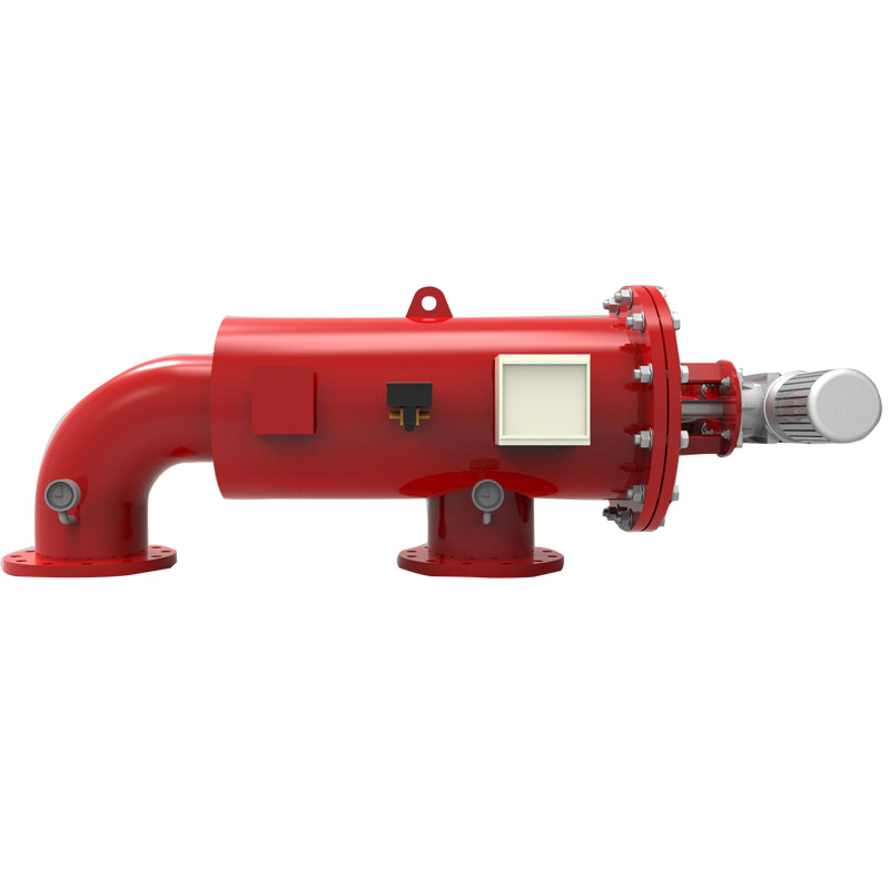 AF series backwash time brush cleaning way Pipe-line filter