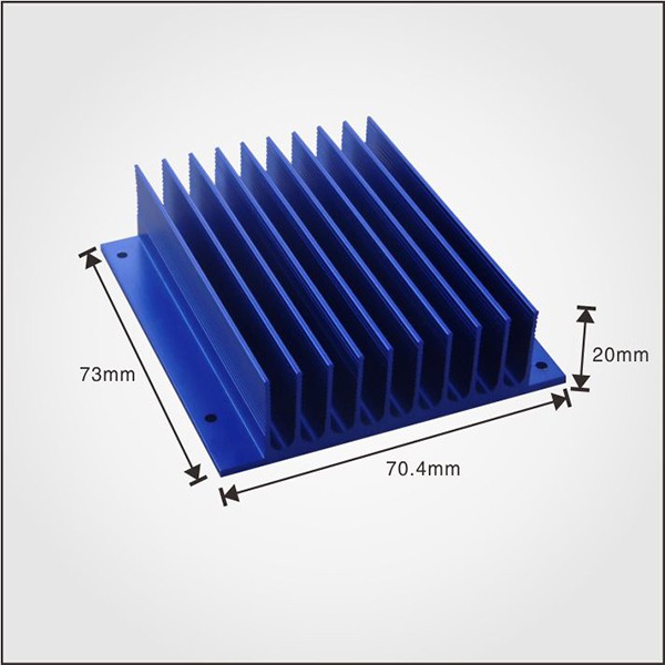 Customization custom-made aluminum extruded heat sink Profile Heat Sink stack heat sink for LED