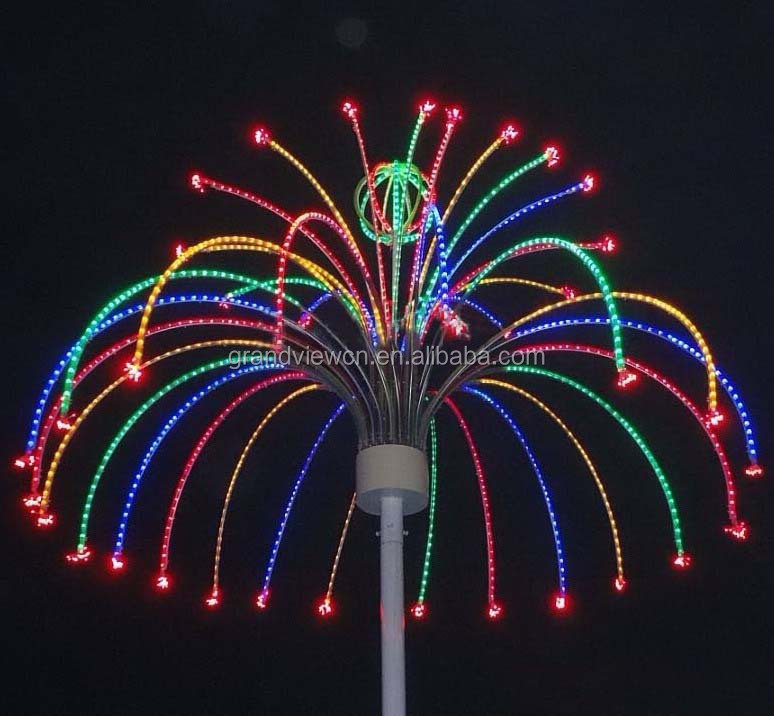 LED красочные рождественские main street ФЕЙЕРВЕРК ОГНИ для события деко