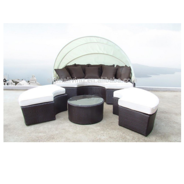 Всепогодная мебель плетеная патио садовое кресло daybed