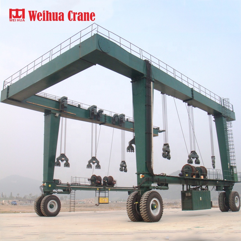 WEIHUA сверхмощный 100t подъемный кран для лодок