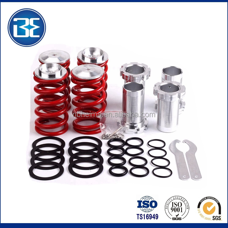 Красные регулируемые 1 ''-4'' нижние подвесные пружины Coilover для Honda/Acura