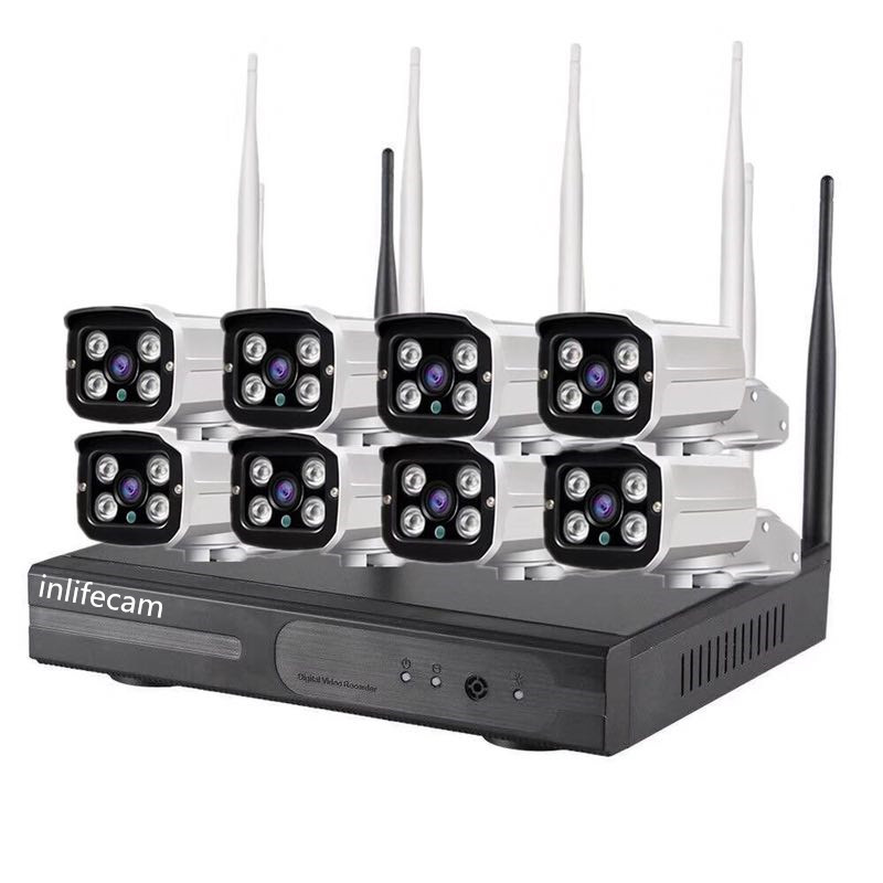 8 CH H.264 NVR HD 1080P CCTV IP комплекты камер 8 CH домашняя система видеонаблюдения