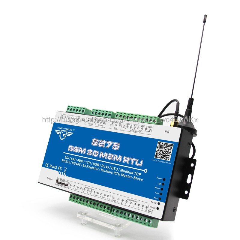 3 г GPRS Data Logger S275 с 4 аналоговых inputsinputs цифровой повтор выходы плюс счетчик S200/S220/S240 Сигнализация