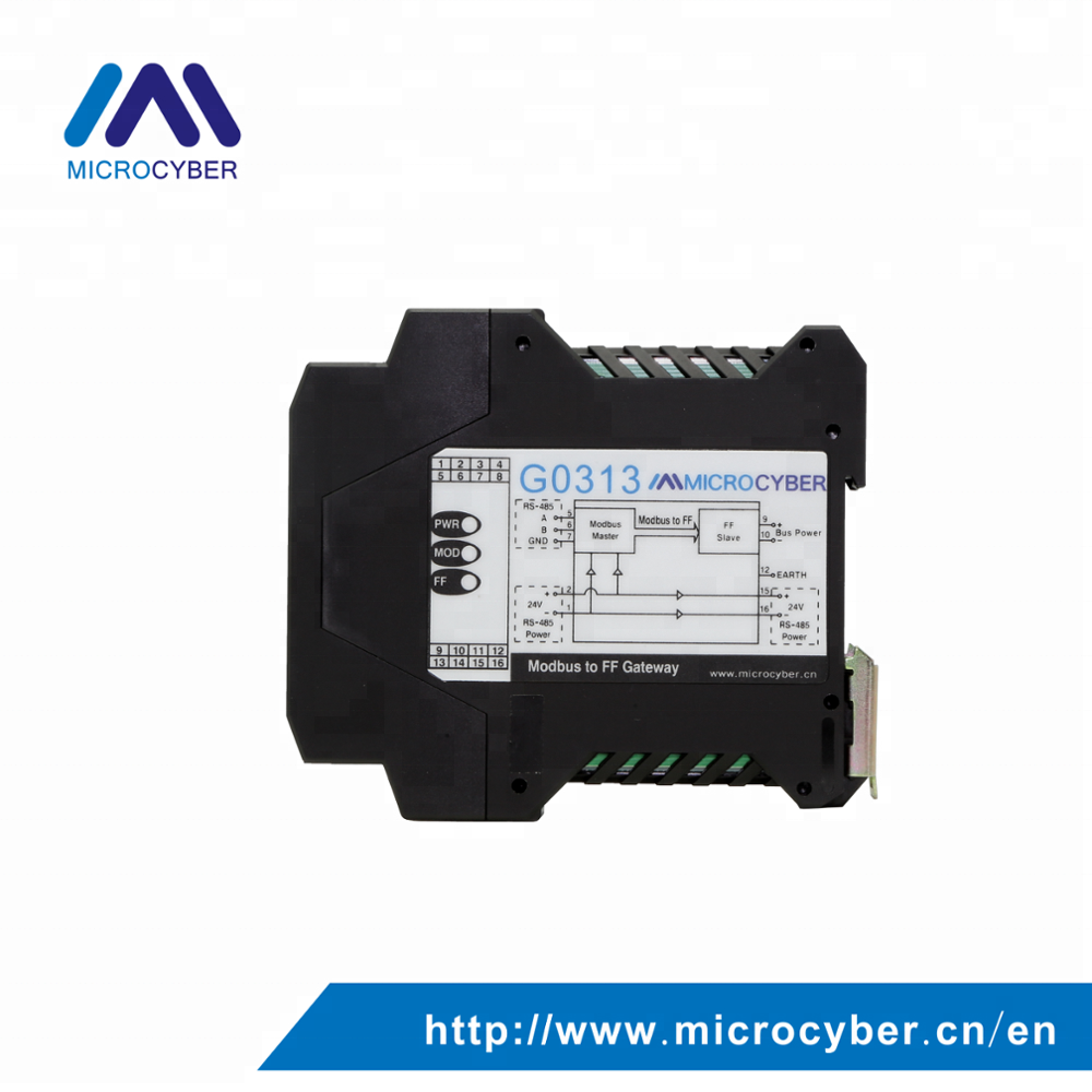 G0313 MODBUS RTU для FF монтажный шлюз на din-рейку