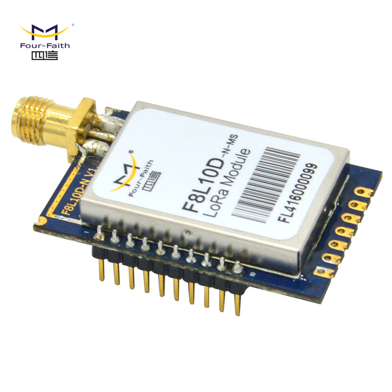 Модуль LoRa F8L10D встроенный в цифровые измерительные приборы через сеть LoRa