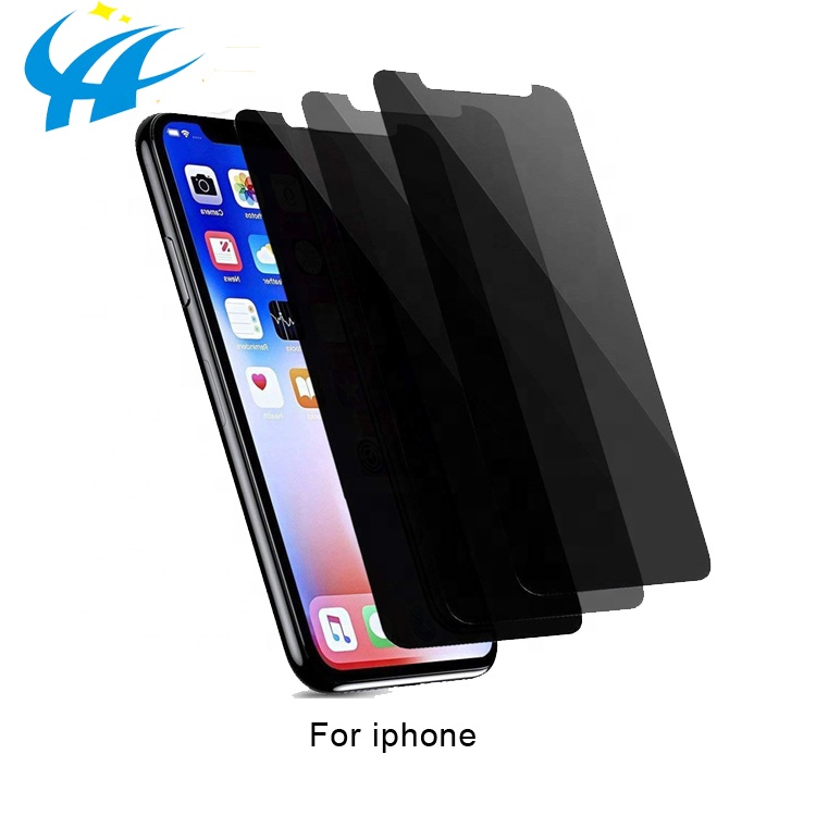 Защитная пленка для iphone x из закаленного стекла, защита экрана от шпионов, 2019 год