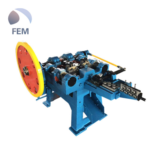 Steel nail making machine F714 factory price Low carbon Steel Wire Nail Making Machine