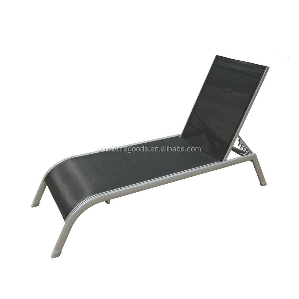 Новый дизайн открытый алюминиевый слинг sunbed
