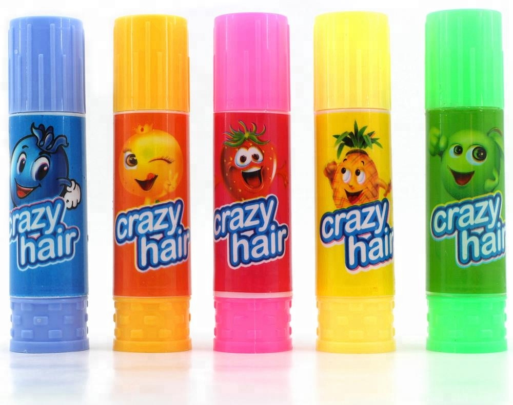 Crazy Hair Pressed Type Fruity Soft Jelly Gummy Candy
