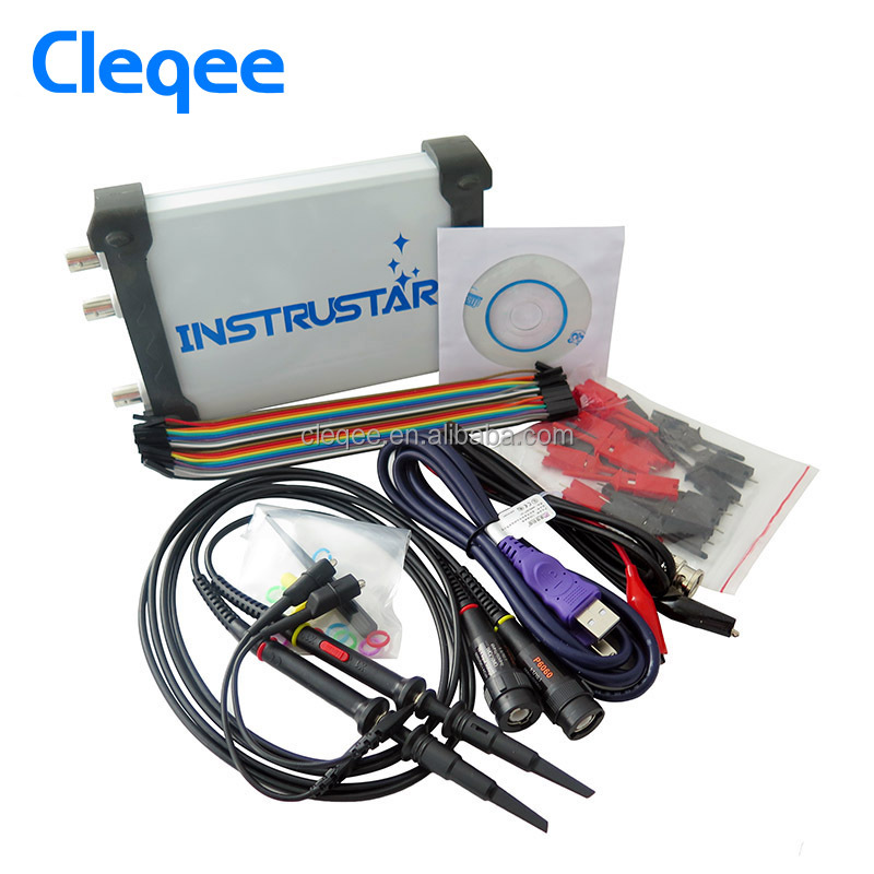 Цифровой осциллограф Cleqee ISDS205X 5 в 1, логический анализатор 20 м, usb-осциллограф виртуальный