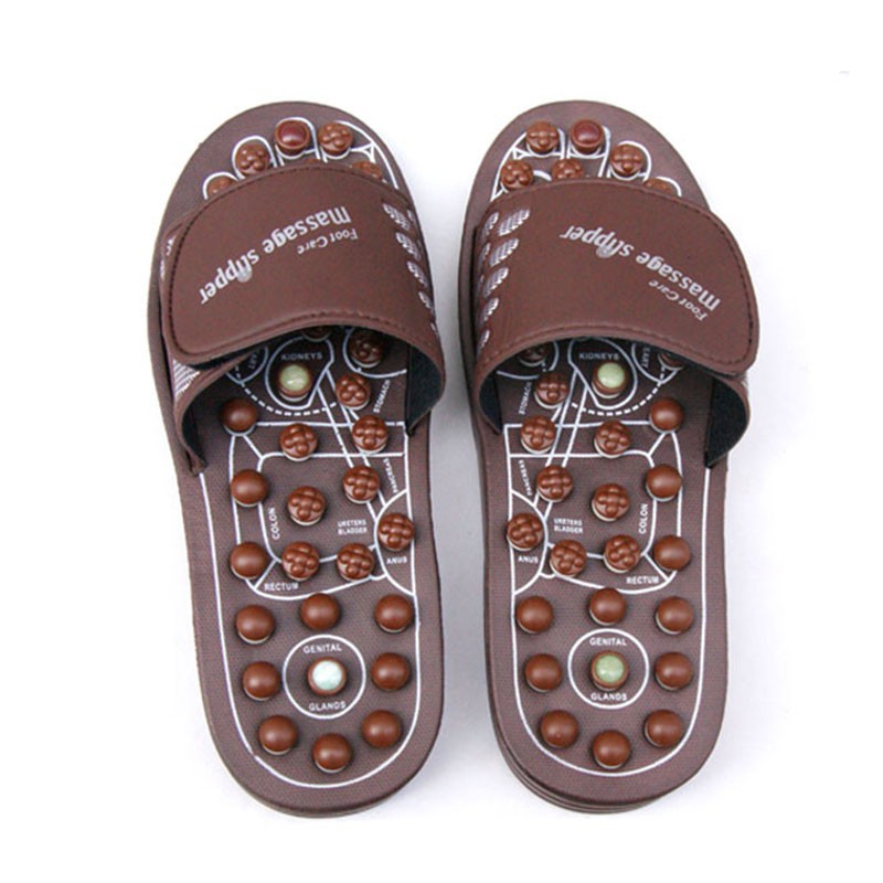 New Arrival Spring Magnet Rotatable Kneading Foot Spa Massage Slipper Foot Care