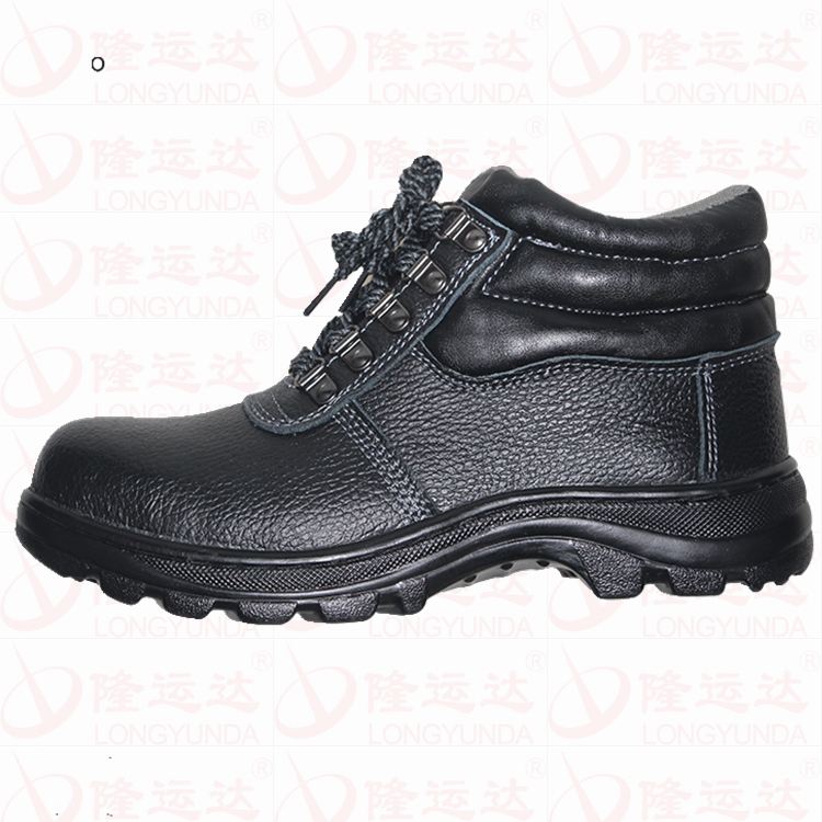 Longyun 2024 Best-selling genuine leather safety shoes Men's working oil resistant functional safety boots
