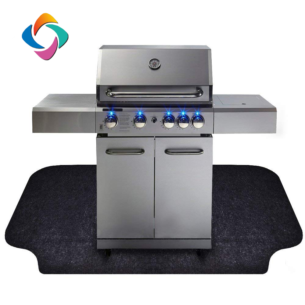 GrillTex под решеткой Защитная палуба и коврик для патио, 39x72 дюйма