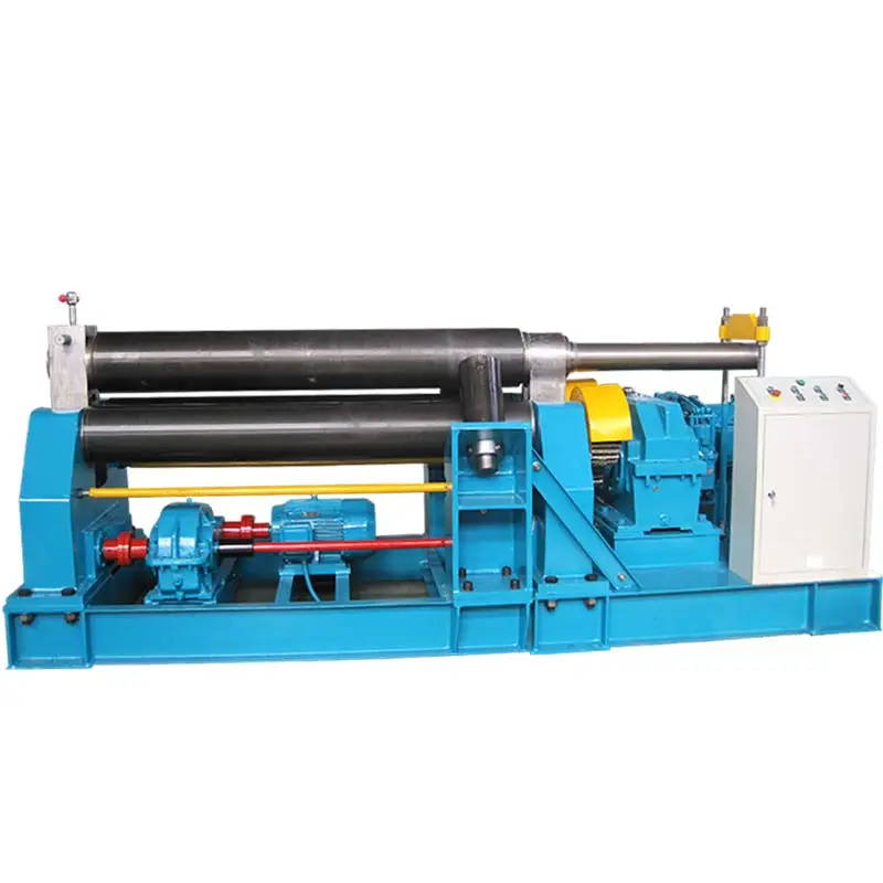 for thick plate symmetrical cheap price 3 roller plate rolling machine