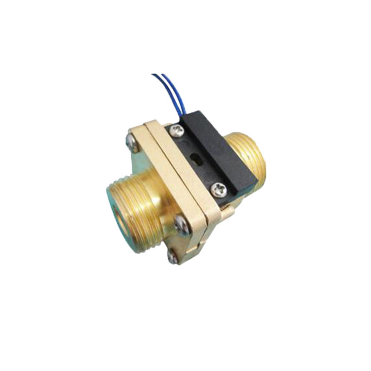 1~60l/m liquid water outer thread brass material flow switch for laser equipment