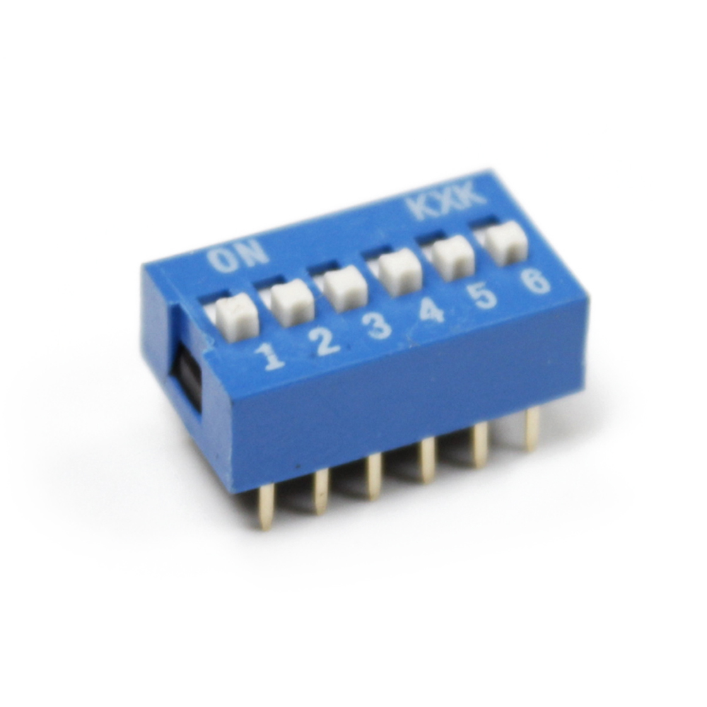 Высокое качество правый угол Dip-переключатель 6 pin dip-переключатель