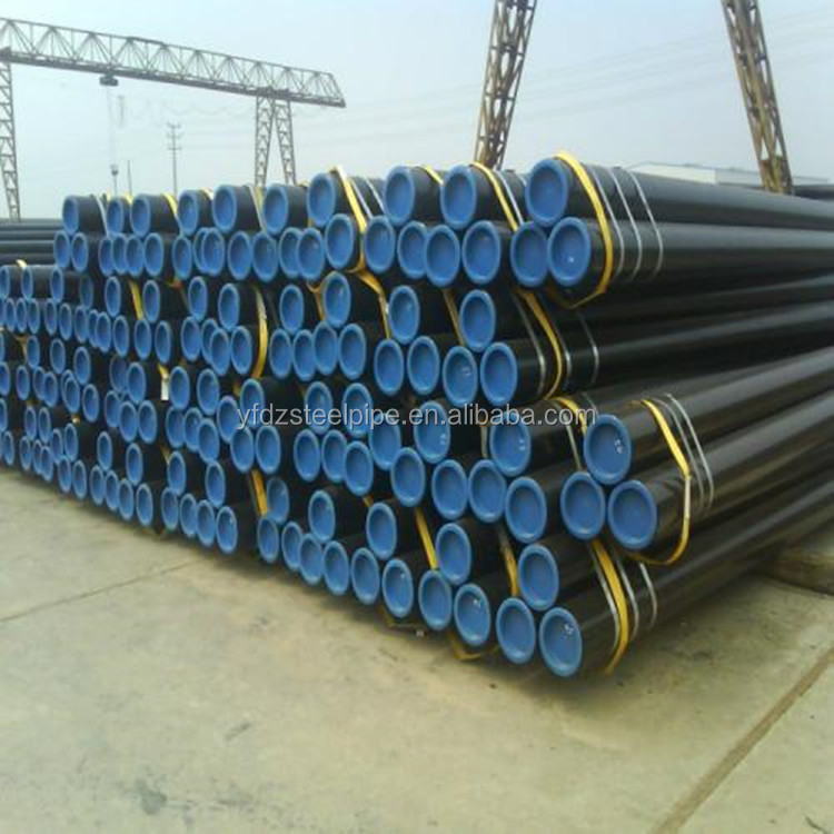 API 5L / ASTM A53 / ASTM A106 SCH 40 бесшовная стальная труба для транспортировки масла, воды