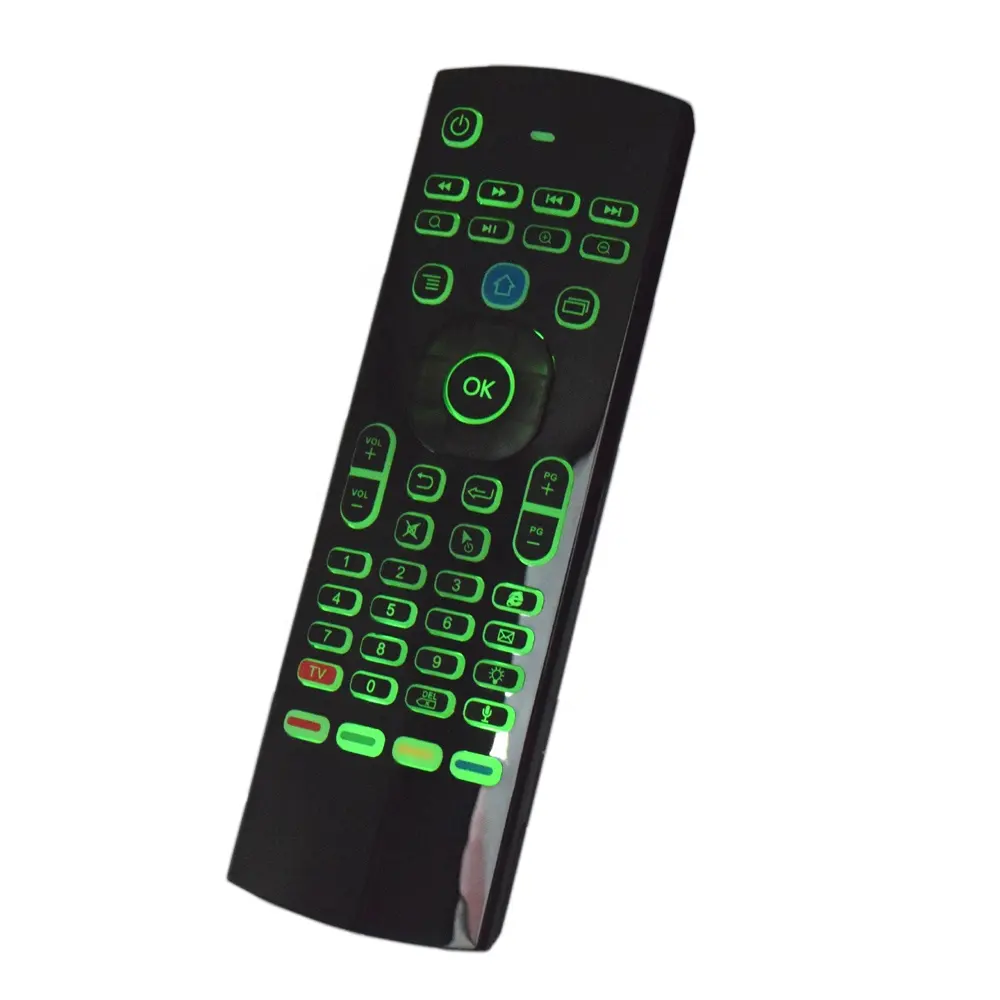 Беспроводная клавиатура для hisense smart tv с Air mouse T3 клавиатура с подсветкой