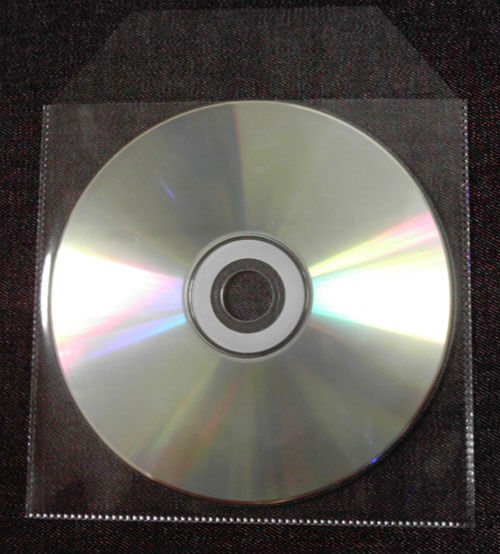 Прозрачный пластиковый чехол для CD-дисков CPP