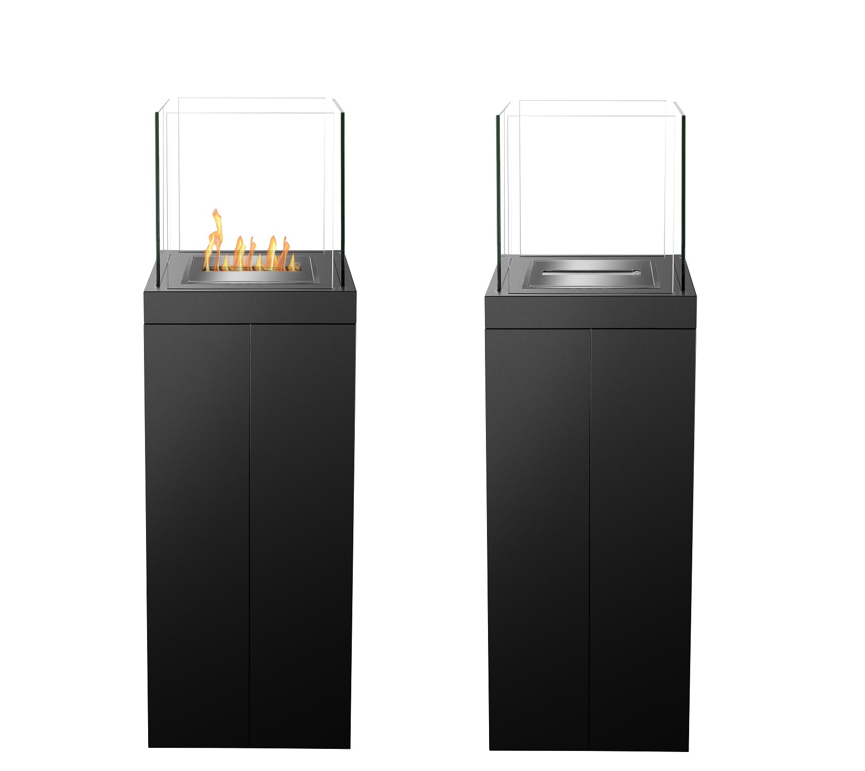 Inno жизни FS-01 на открытом воздухе Камин стекло этанол стойки chiminea