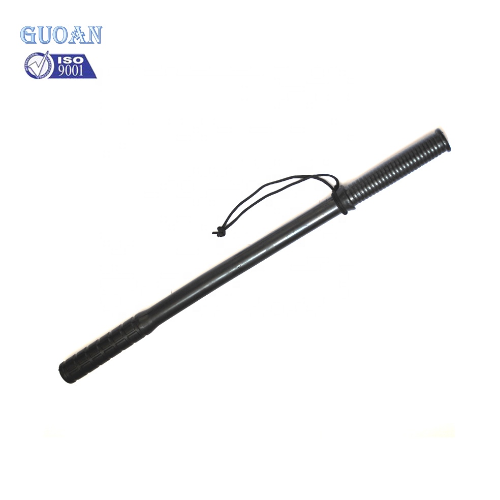 rubber baton anti riot baton with fiberglass core bend rubber baton